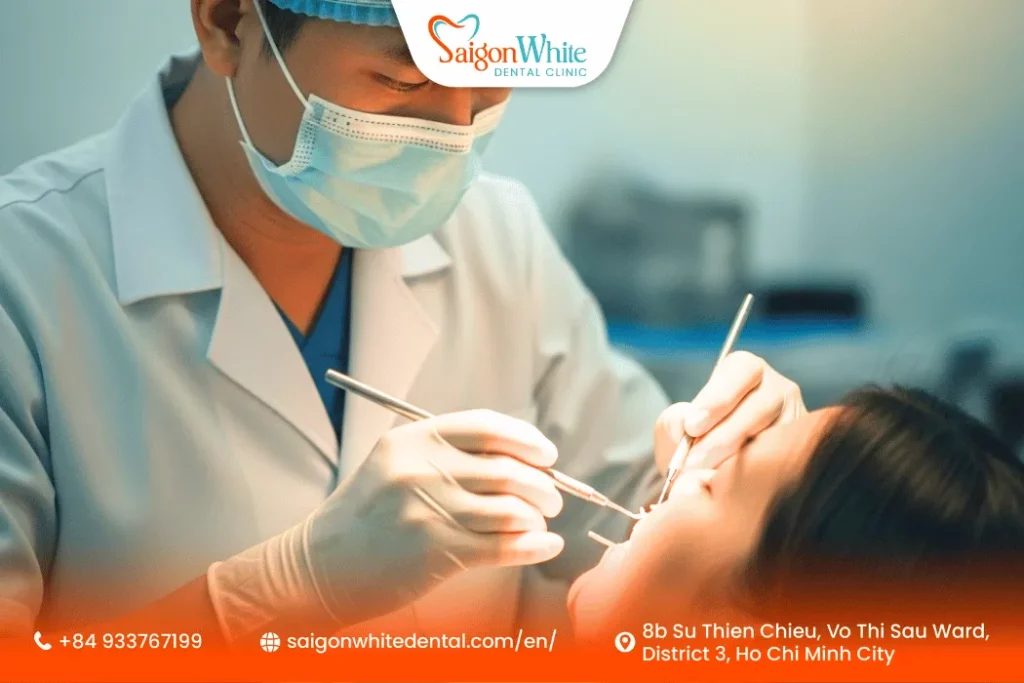Step-by-Step tooth filling procedure