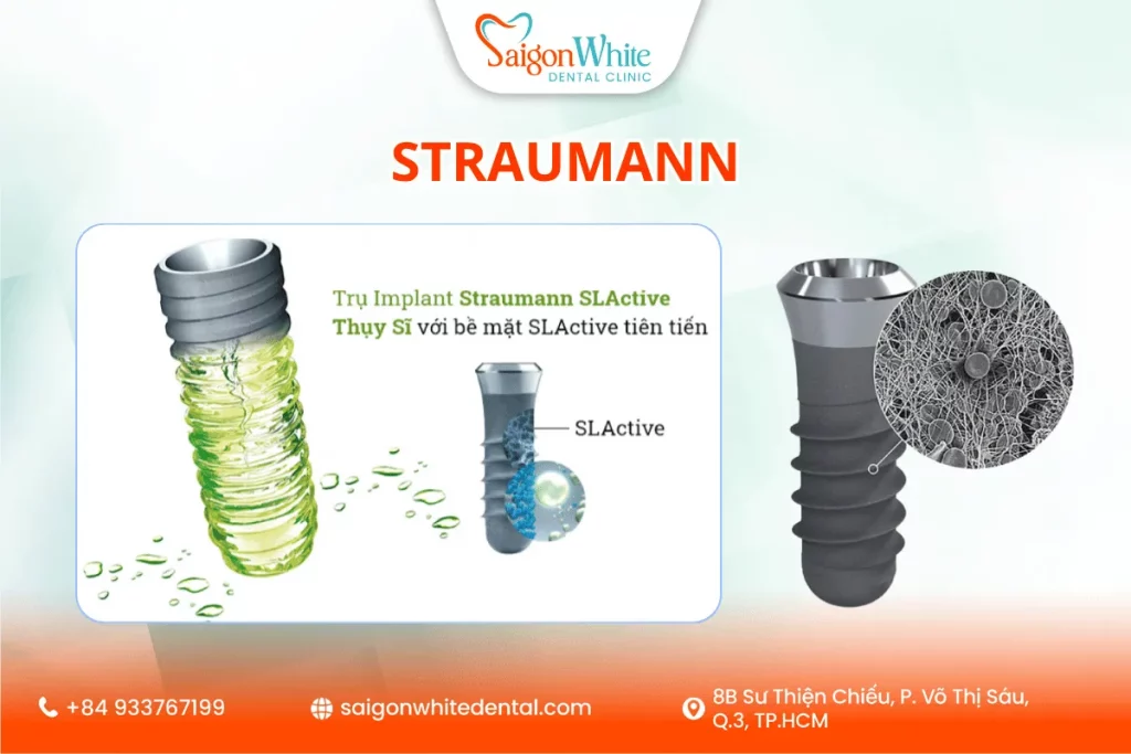 Trụ Implant Straumann (Thụy Sĩ)