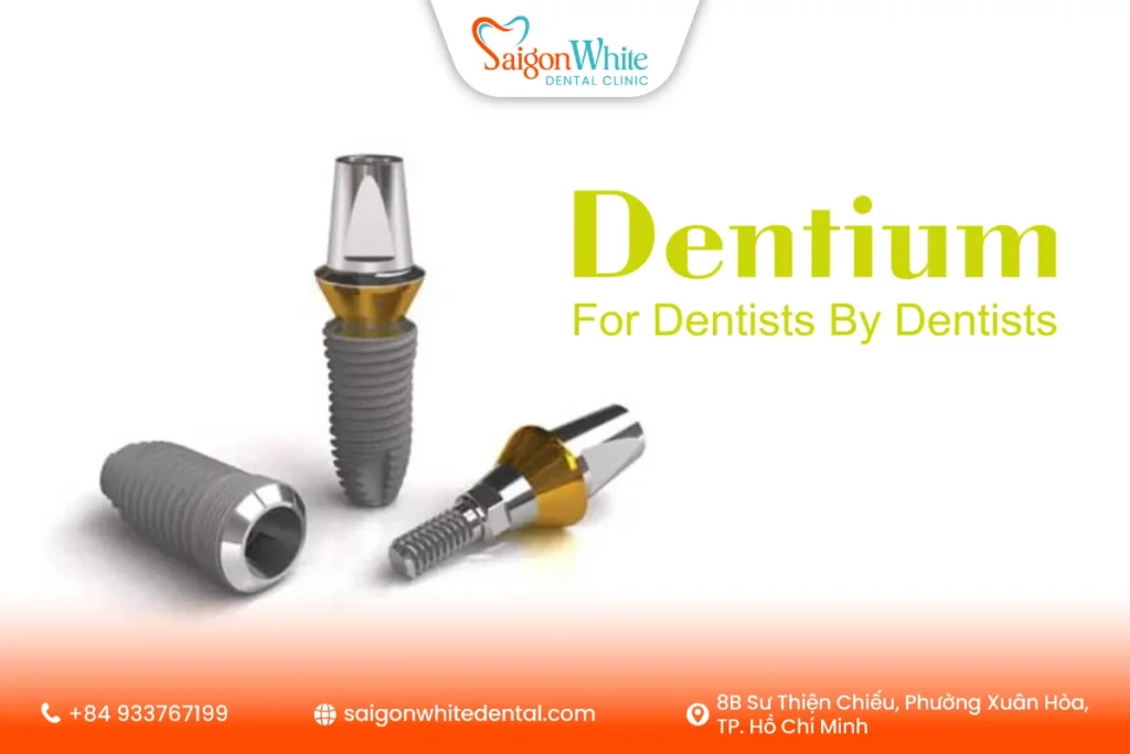 Trồng răng Implant  Dentium (Hàn Quốc)