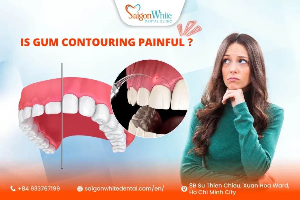 Is Gum Contouring Painful?