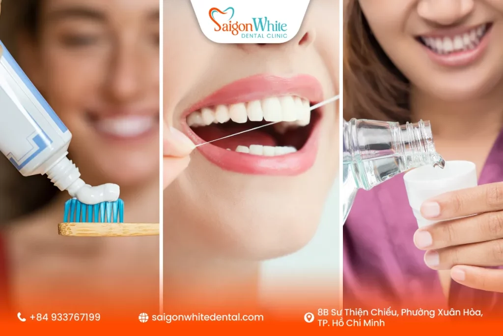 Cách chăm sóc răng miệng sau khi làm cầu răng sứ