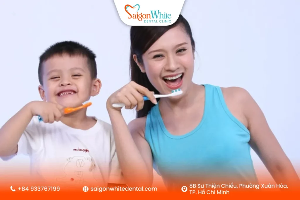 Mẹo giúp bé thích đánh răng