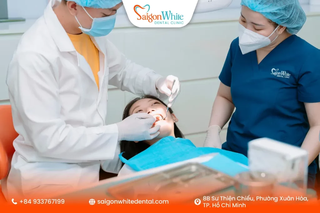 Quy trình niềng răng mắc cài tại Nha khoa Sài Gòn White