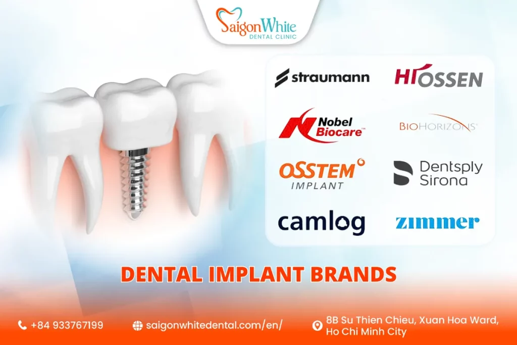 Top Dental Implant Brands Trusted by Dentists in Vietnam