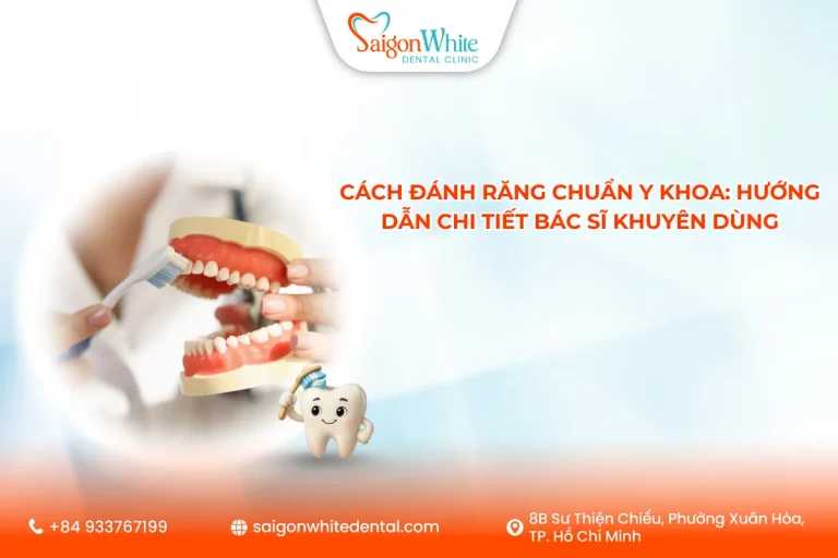 Cách đánh răng chuẩn y khoa: Hướng dẫn chi tiết bác sĩ khuyên dùng