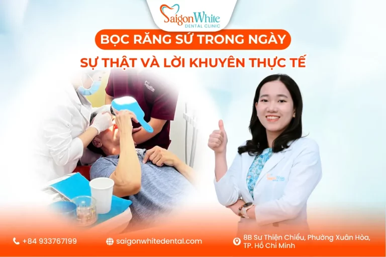 Bọc Răng Sứ Trong Ngày: Sự Thật Và Lời Khuyên Thực Tế