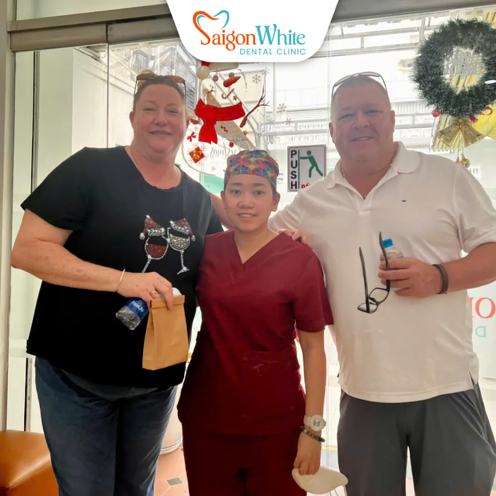 International patients of SaiGon White Dental