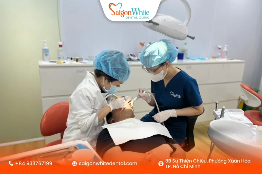 Bọc răng sứ sau chữa tủy ở đâu uy tín ở Tp.HCM?