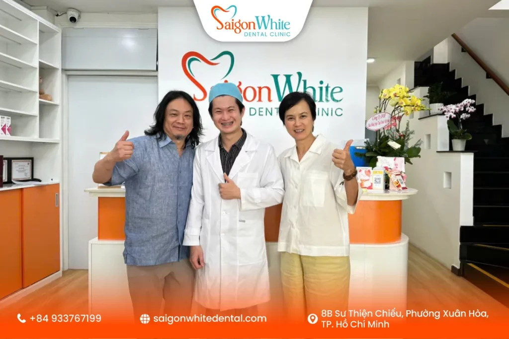 Điều trị răng gãy an toàn tại Nha khoa Sài Gòn White