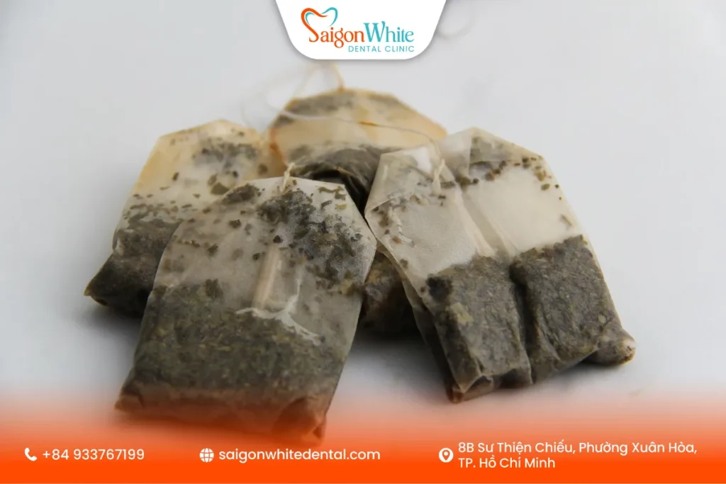 Chữa nhức răng tại nhà bằng trà túi lọc