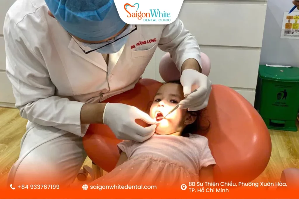 Quy trình nong hàm cho trẻ em tại nha khoa Sài Gòn White