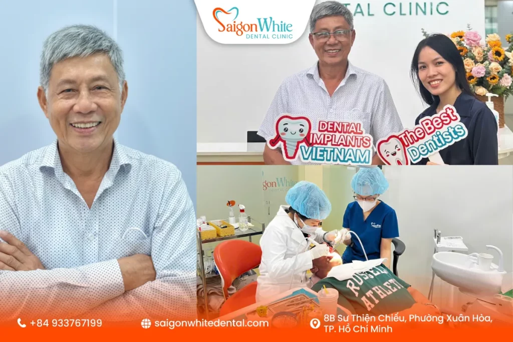 Ca trồng răng implant tại Nha khoa Sài Gòn White