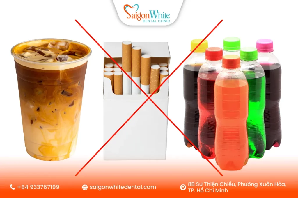 Các thực phẩm gây ố màu răng