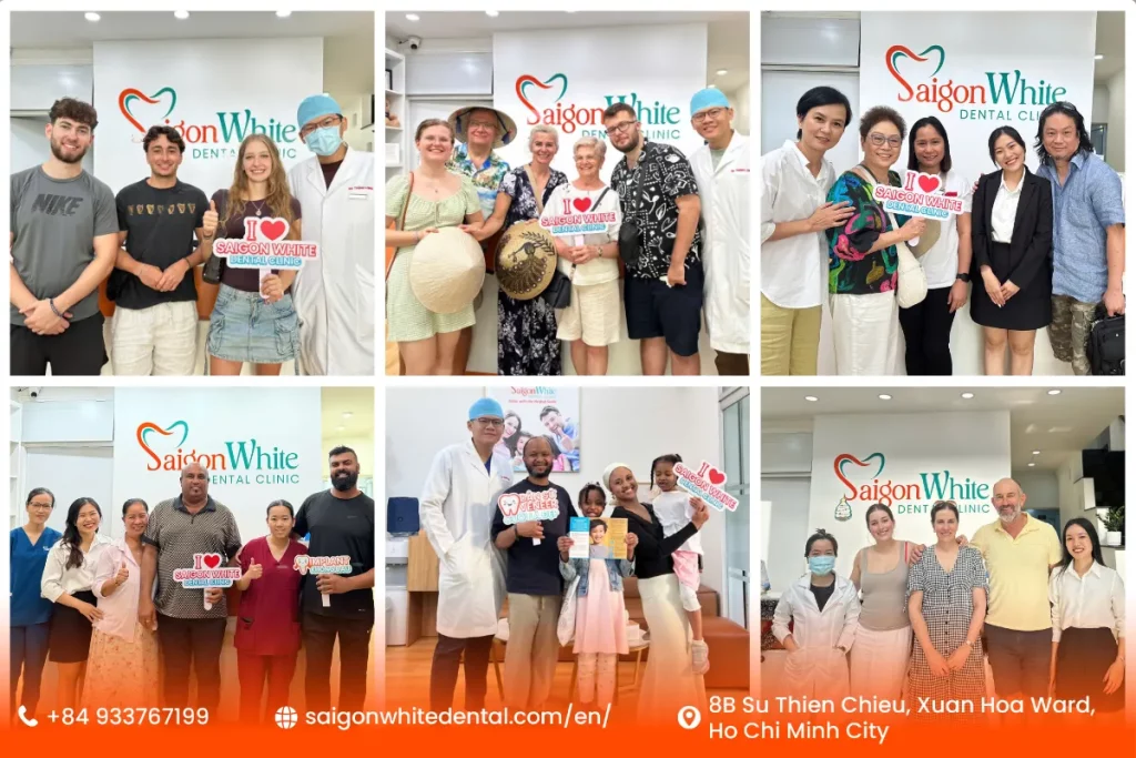 dental crown at saigon white dental in vietnam
