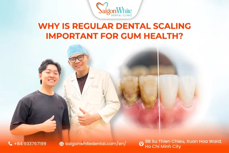 Why is regular dental scaling important for gum health?